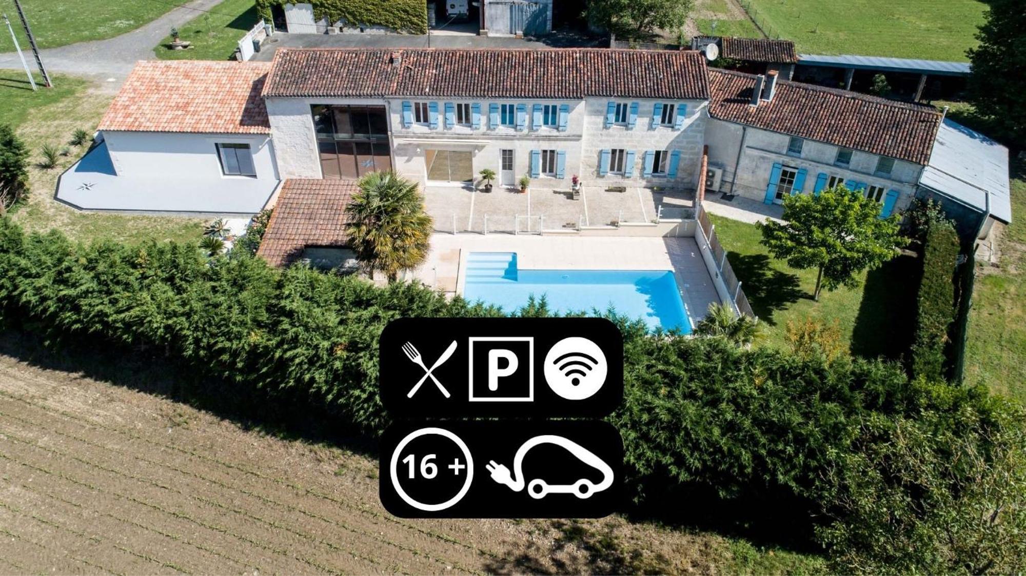 Bed and Breakfast Les Cuves - Saintes Chaniers Экстерьер фото